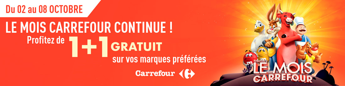 Le mois Carrefour dans votre hypermarché
