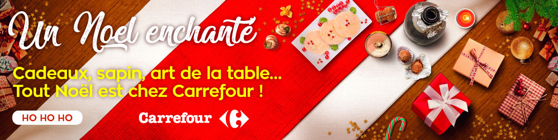 Les essentiels de noël Carrefour